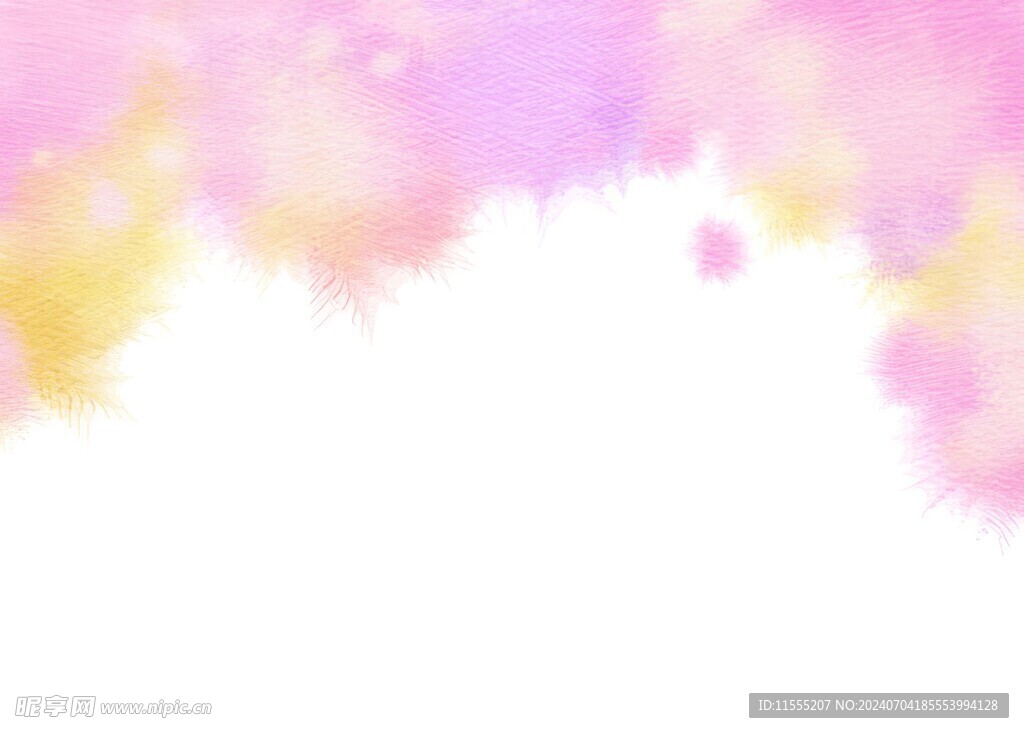 创意水彩抽象艺术画水彩晕染