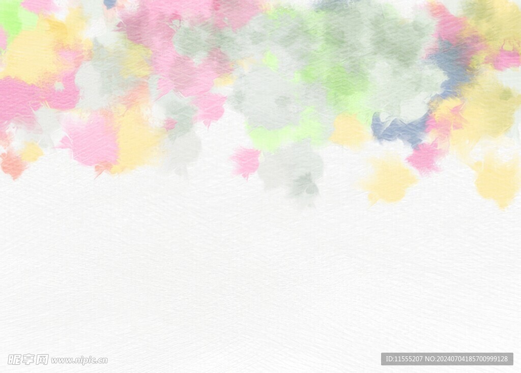 创意水彩抽象艺术画水彩晕染