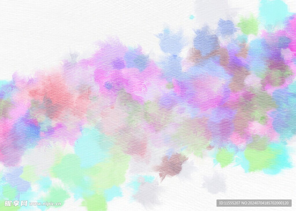 创意水彩抽象艺术画水彩晕染