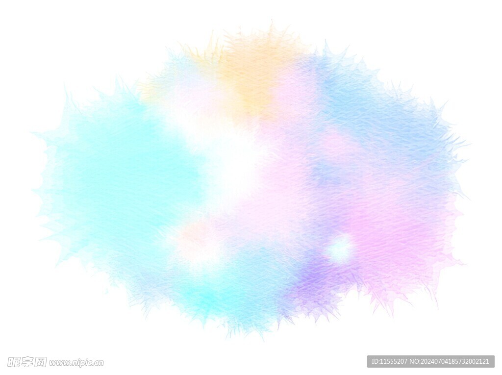创意水彩抽象艺术画水彩晕染