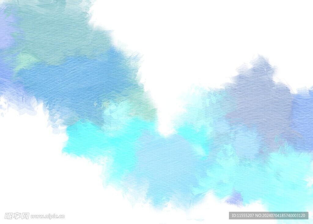 创意水彩抽象艺术画水彩晕染