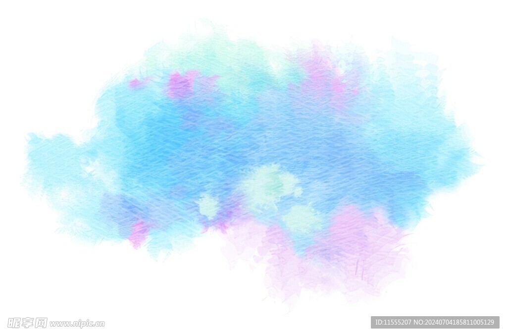创意水彩抽象艺术画水彩晕染