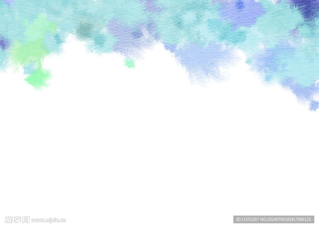 创意水彩抽象艺术画水彩晕染