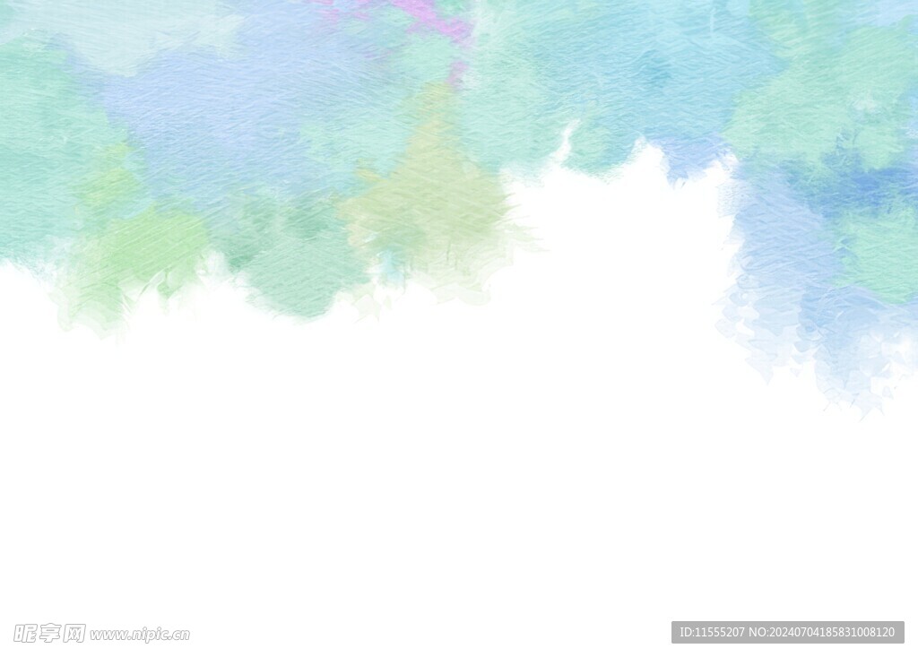 创意水彩抽象艺术画水彩晕染