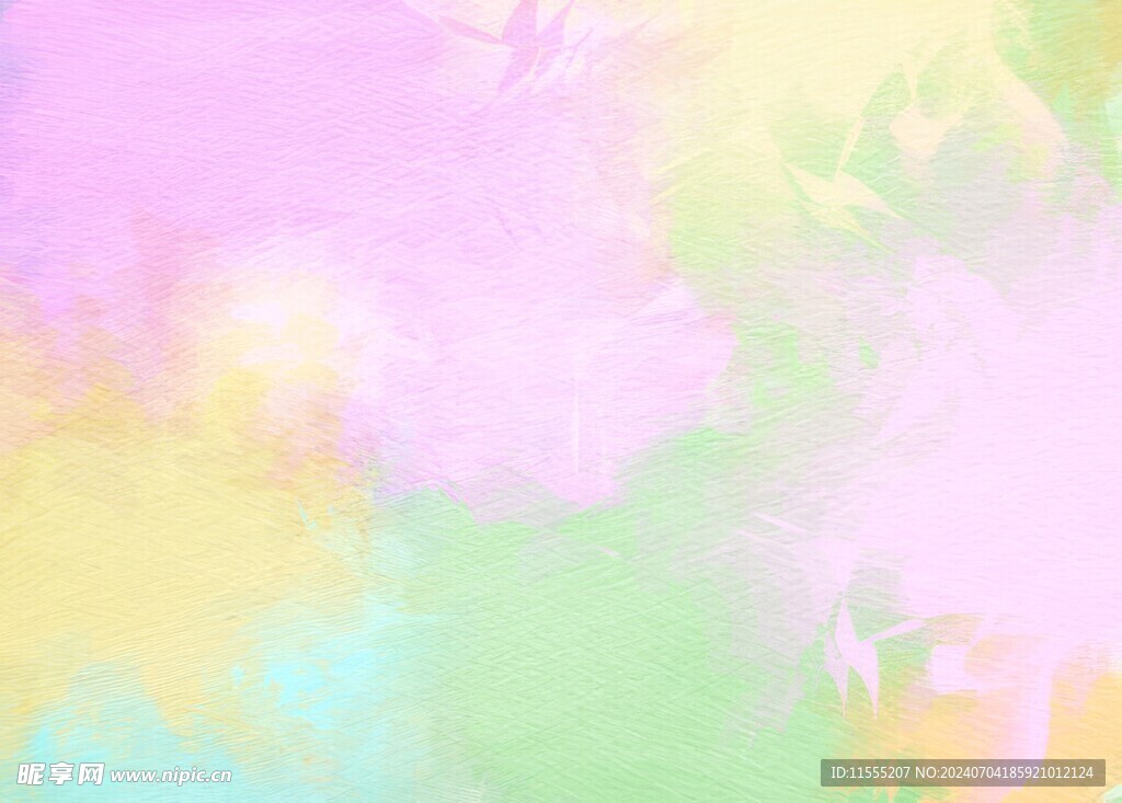 创意水彩抽象艺术画水彩晕染