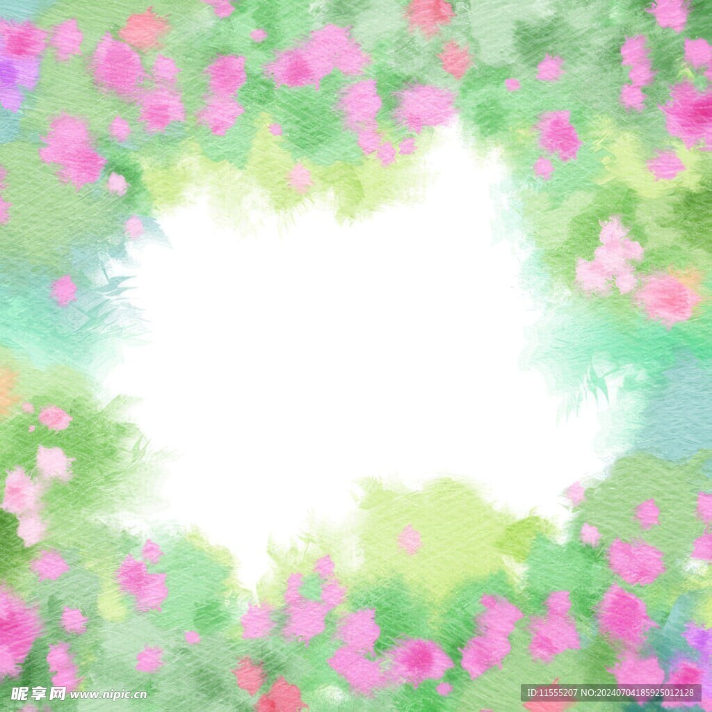 创意水彩抽象艺术画水彩晕染
