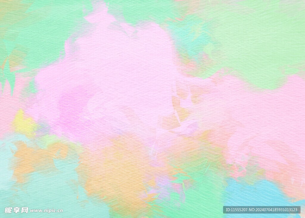创意水彩抽象艺术画水彩晕染
