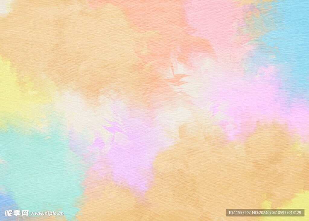 创意水彩抽象艺术画水彩晕染