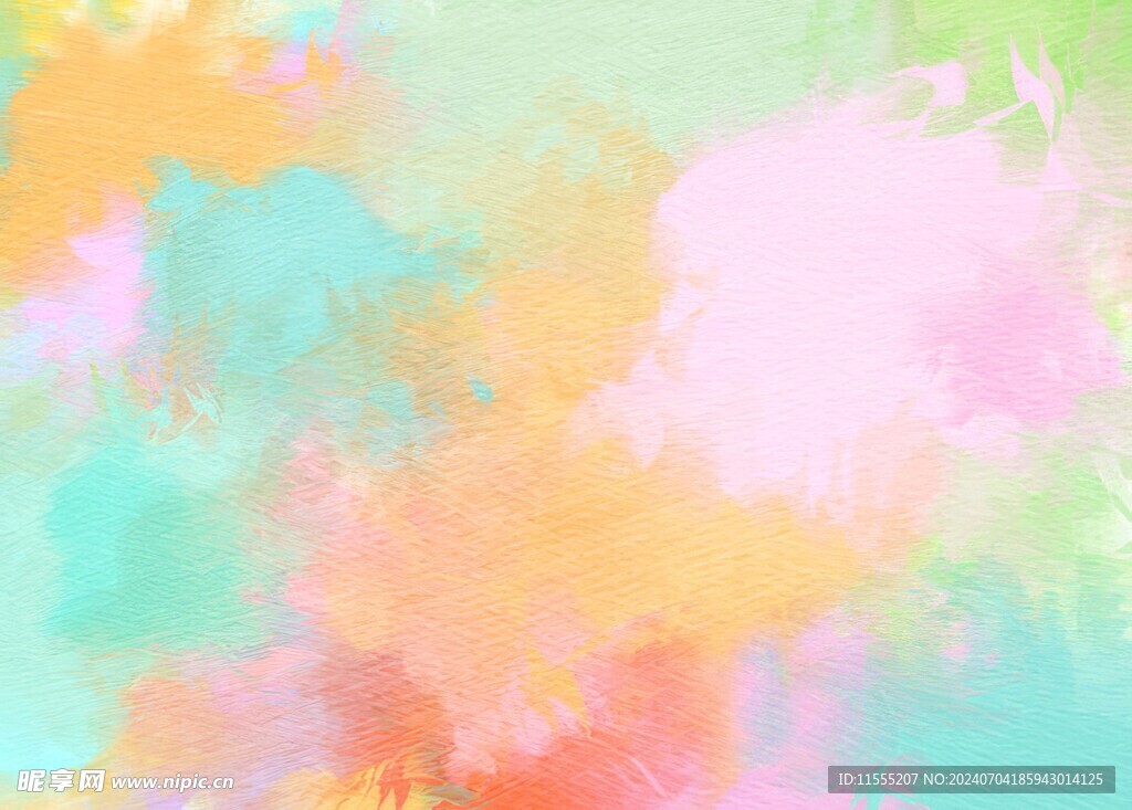 创意水彩抽象艺术画水彩晕染