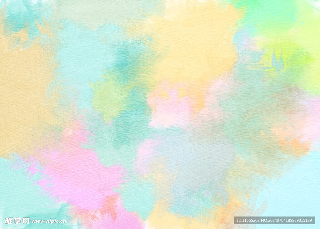 创意水彩抽象艺术画水彩晕染