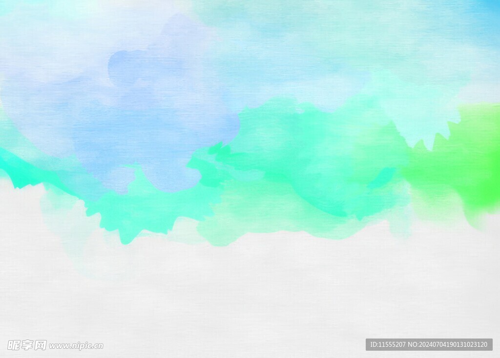 创意水彩抽象艺术画水彩晕染