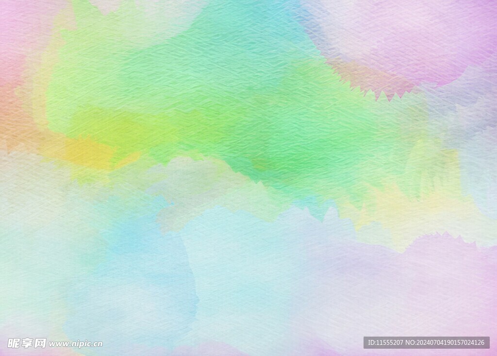 创意水彩抽象艺术画水彩晕染
