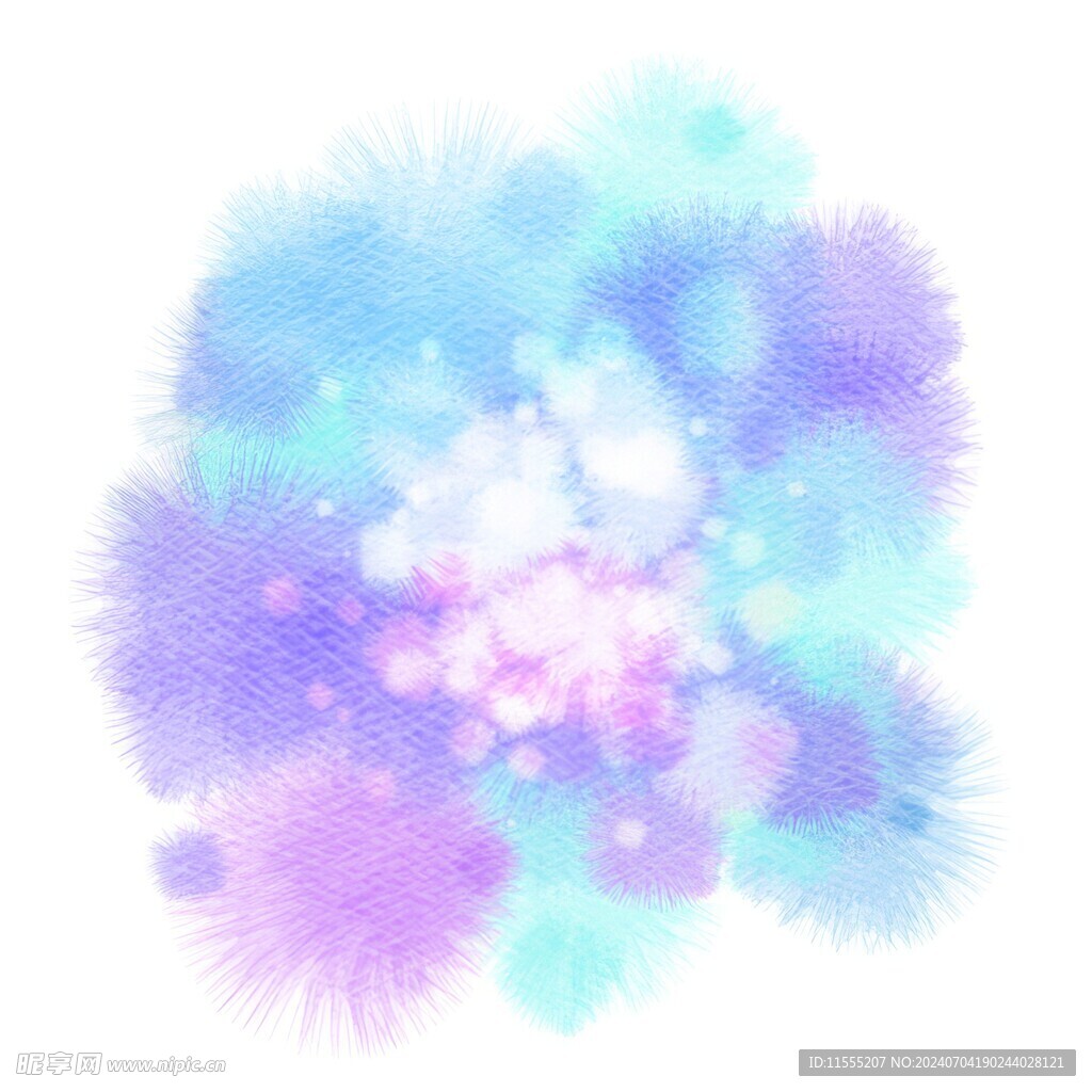 创意水彩抽象艺术画水彩晕染
