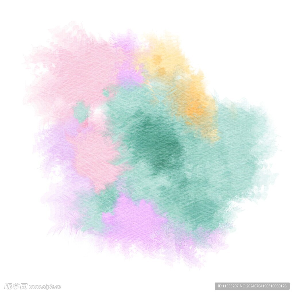 创意水彩抽象艺术画水彩晕染