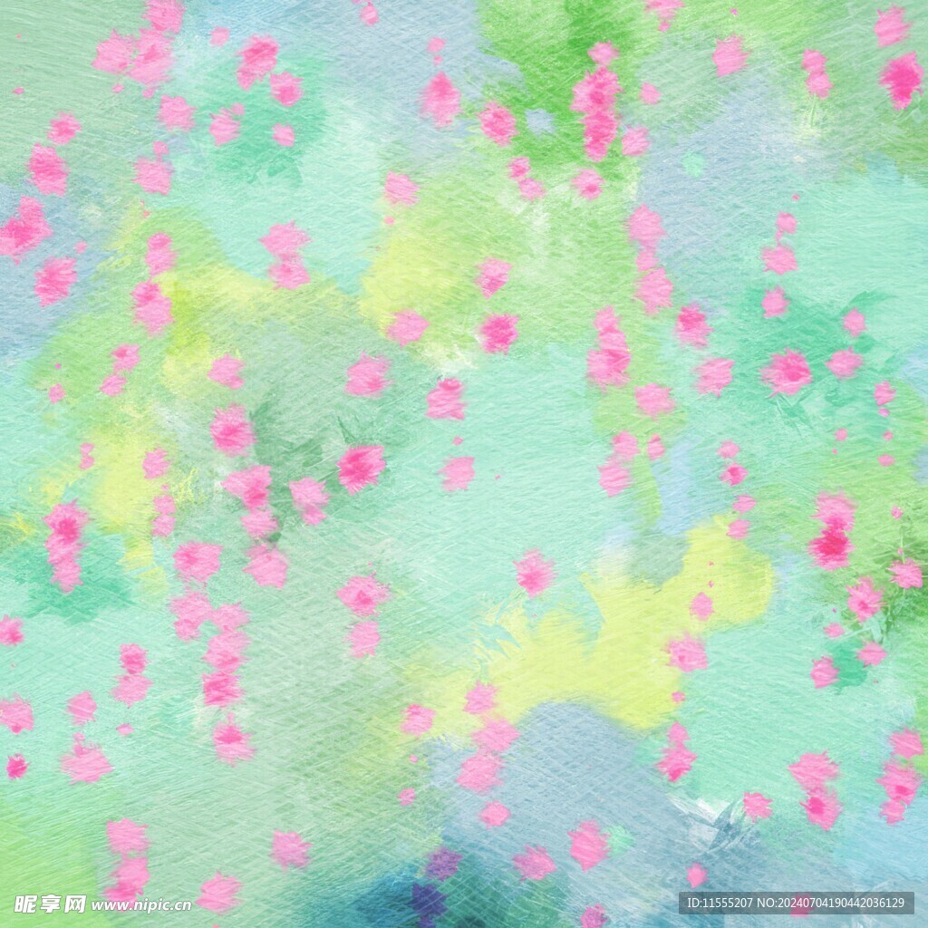 创意水彩抽象艺术画水彩晕染