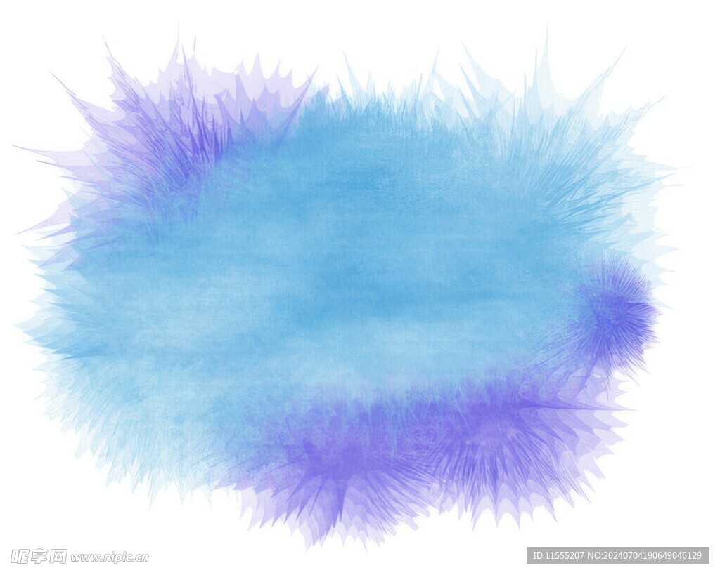 创意水彩抽象艺术画水彩晕染