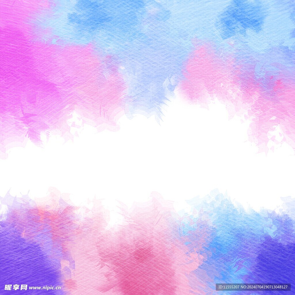 创意水彩抽象艺术画水彩晕染