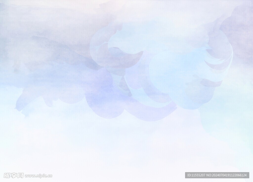 创意水彩抽象艺术画水彩晕染