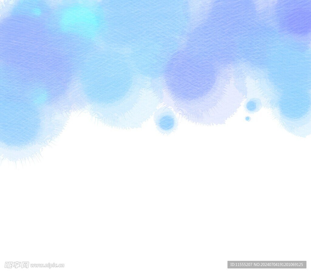 创意水彩抽象艺术画水彩晕染