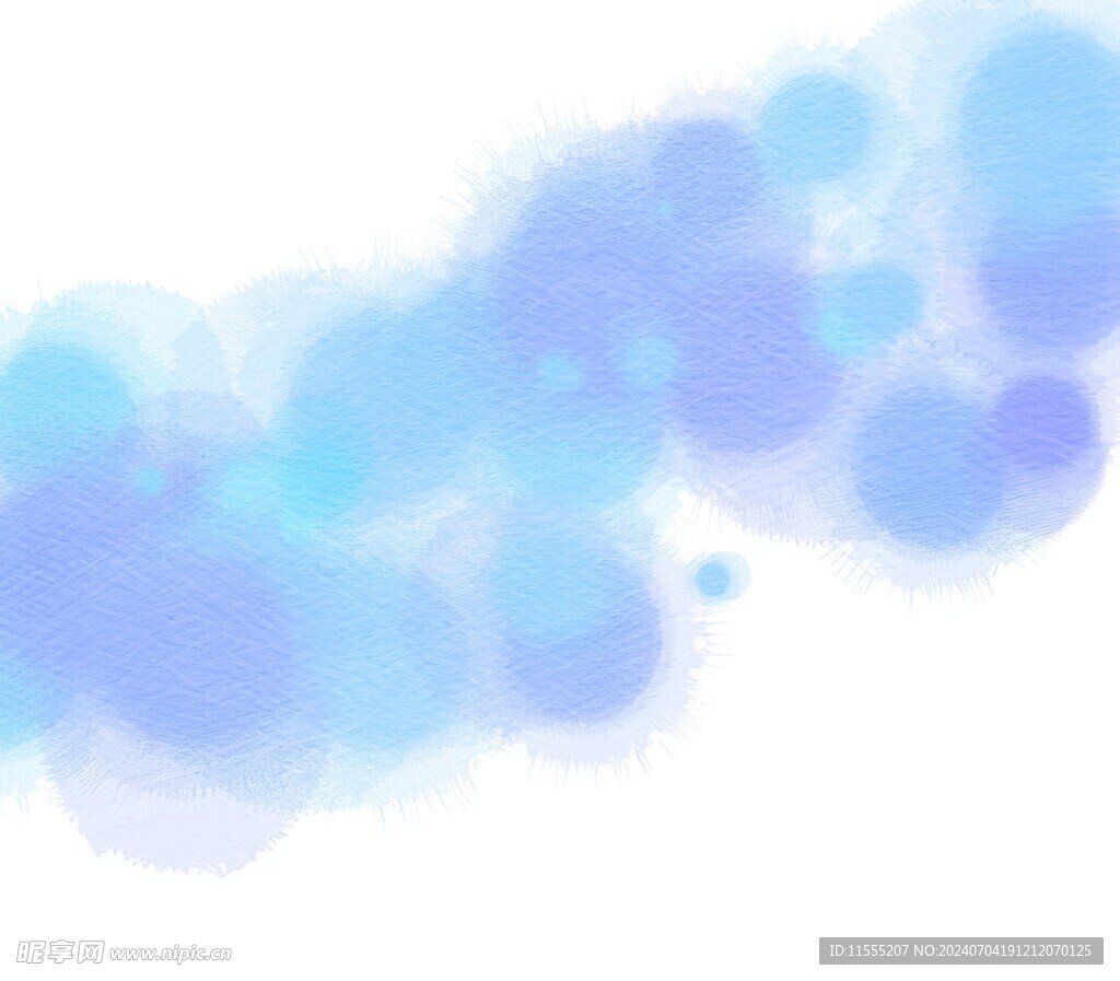 创意水彩抽象艺术画水彩晕染