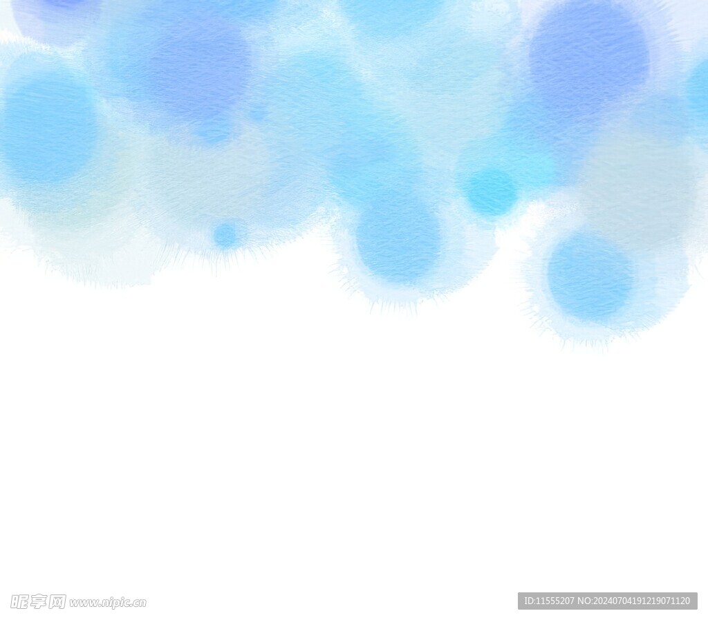 创意水彩抽象艺术画水彩晕染