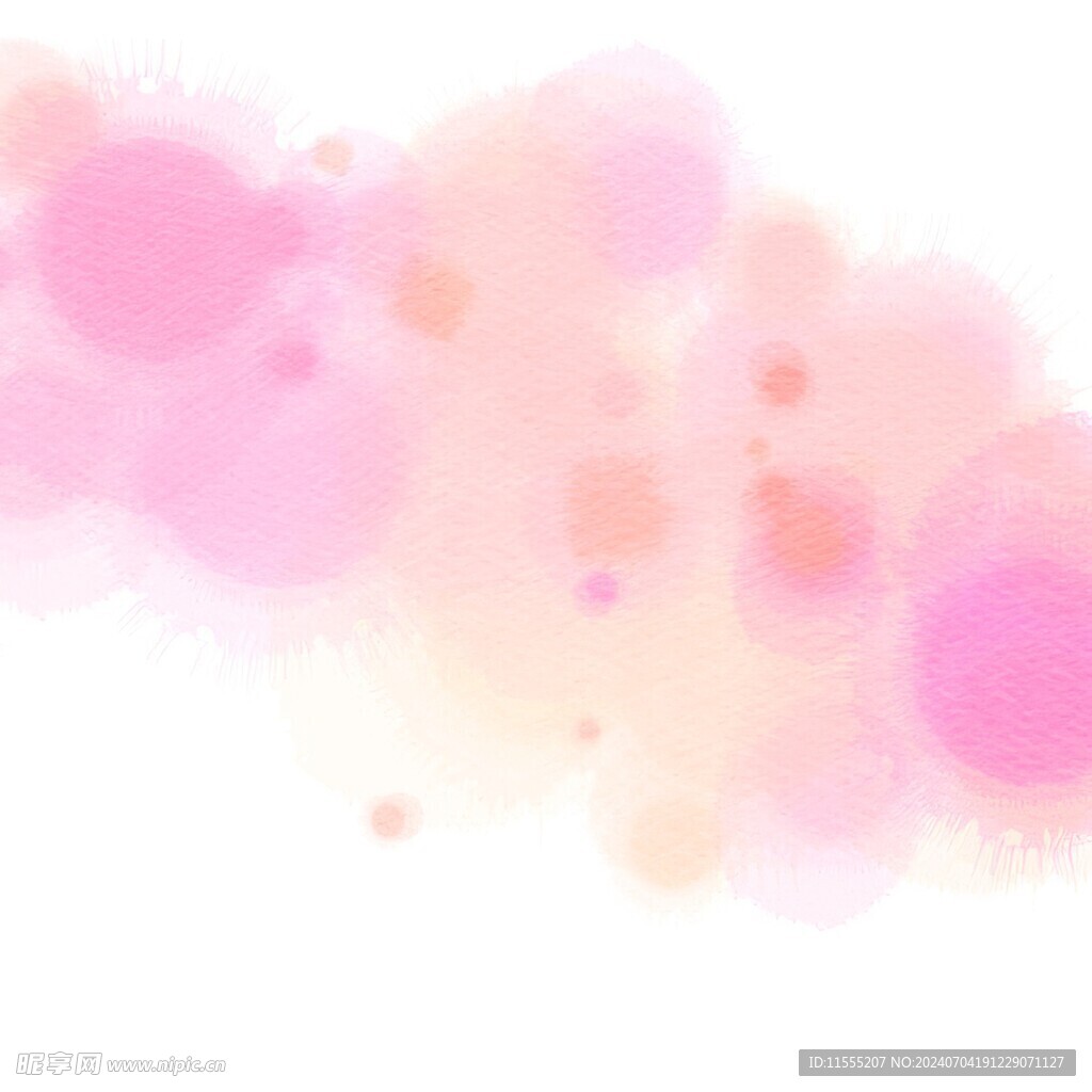 创意水彩抽象艺术画水彩晕染