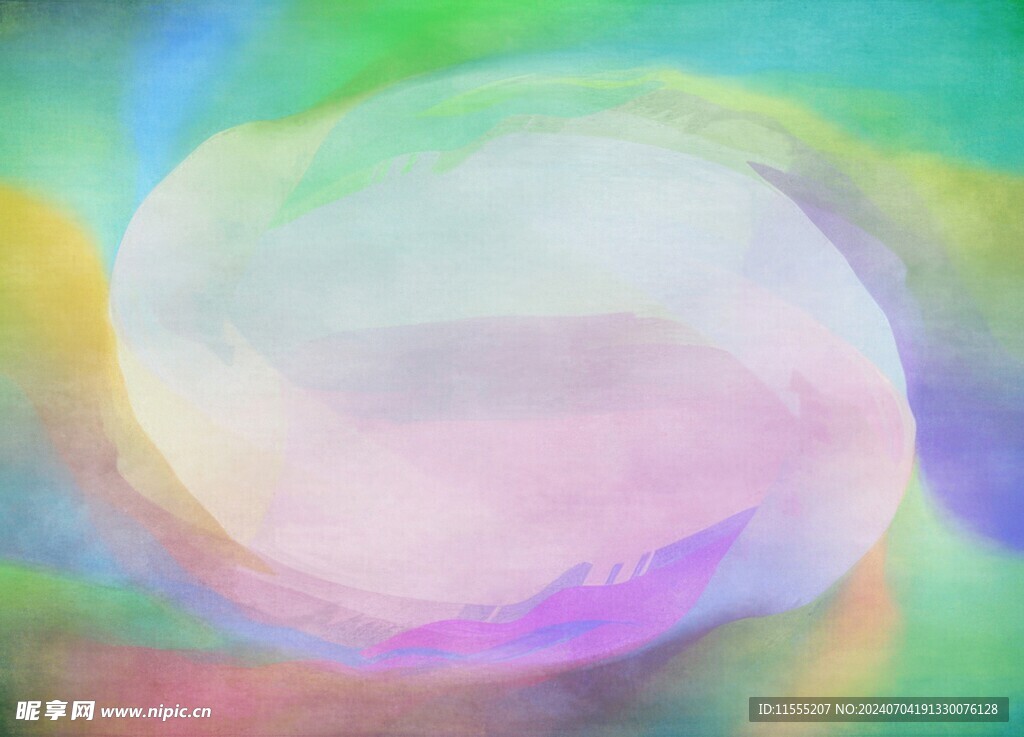 创意水彩抽象艺术画水彩晕染