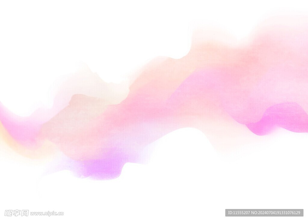 创意水彩抽象艺术画水彩晕染