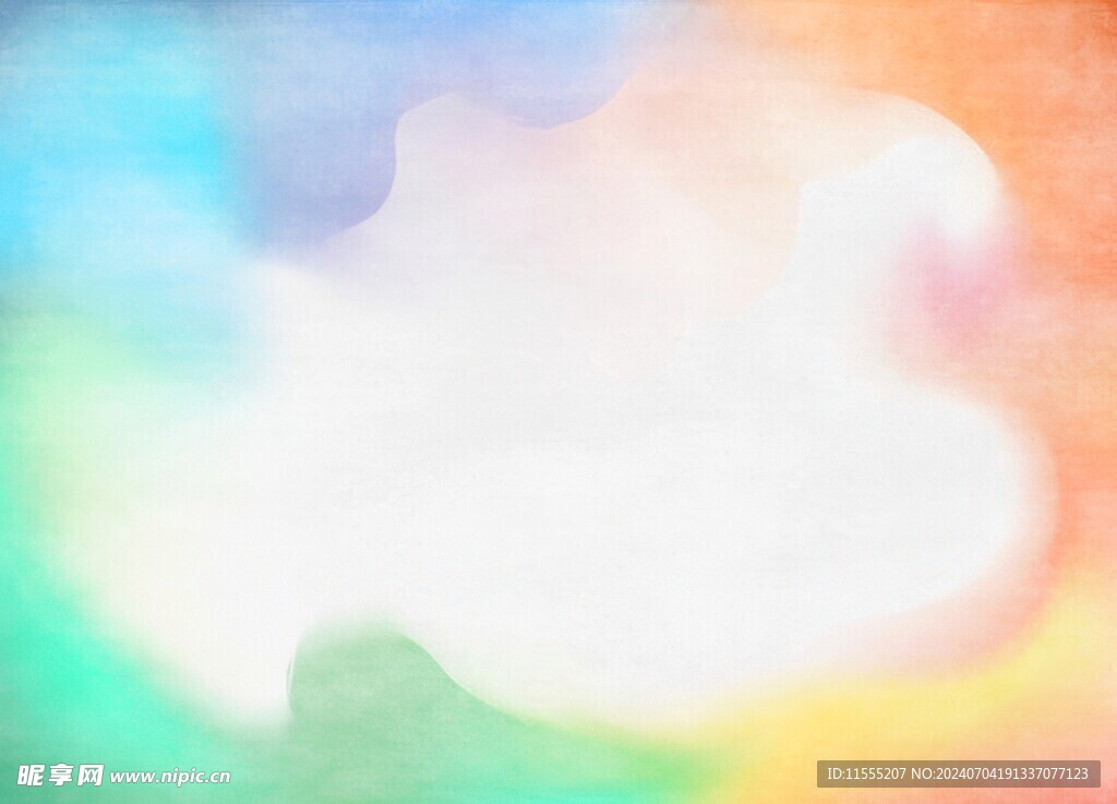 创意水彩抽象艺术画水彩晕染