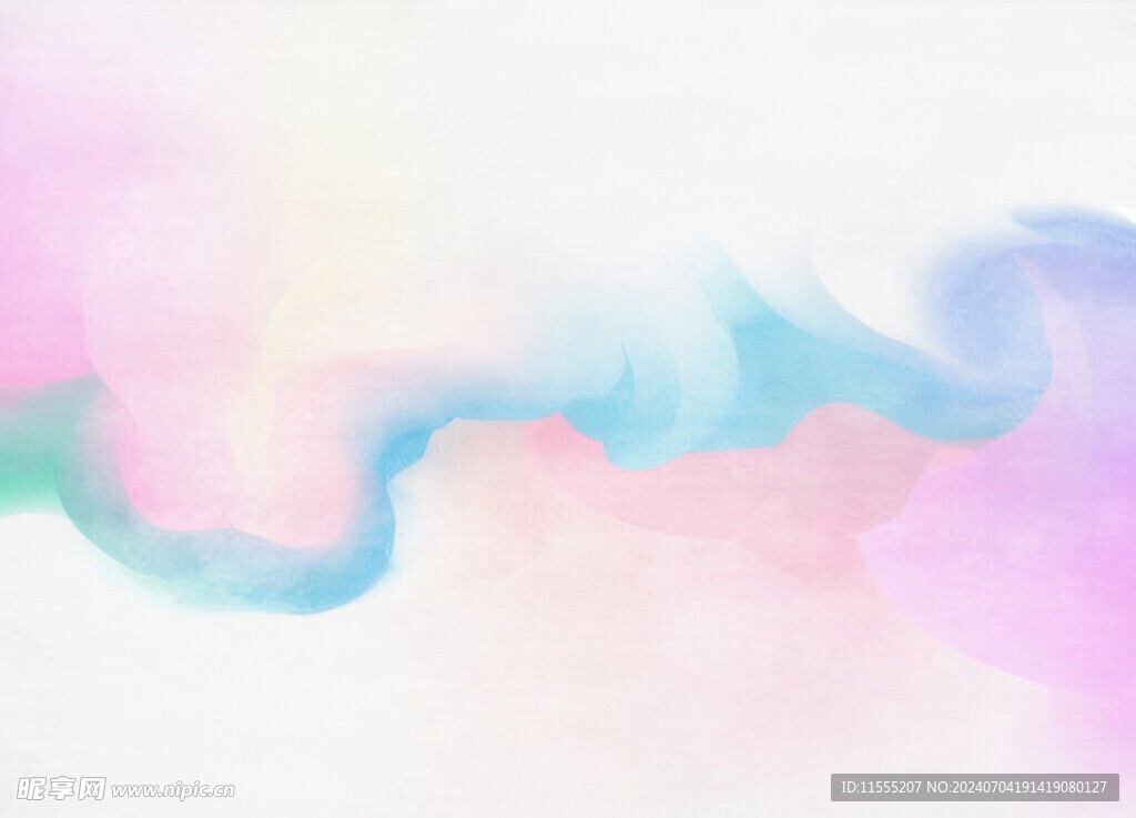 创意水彩抽象艺术画水彩晕染