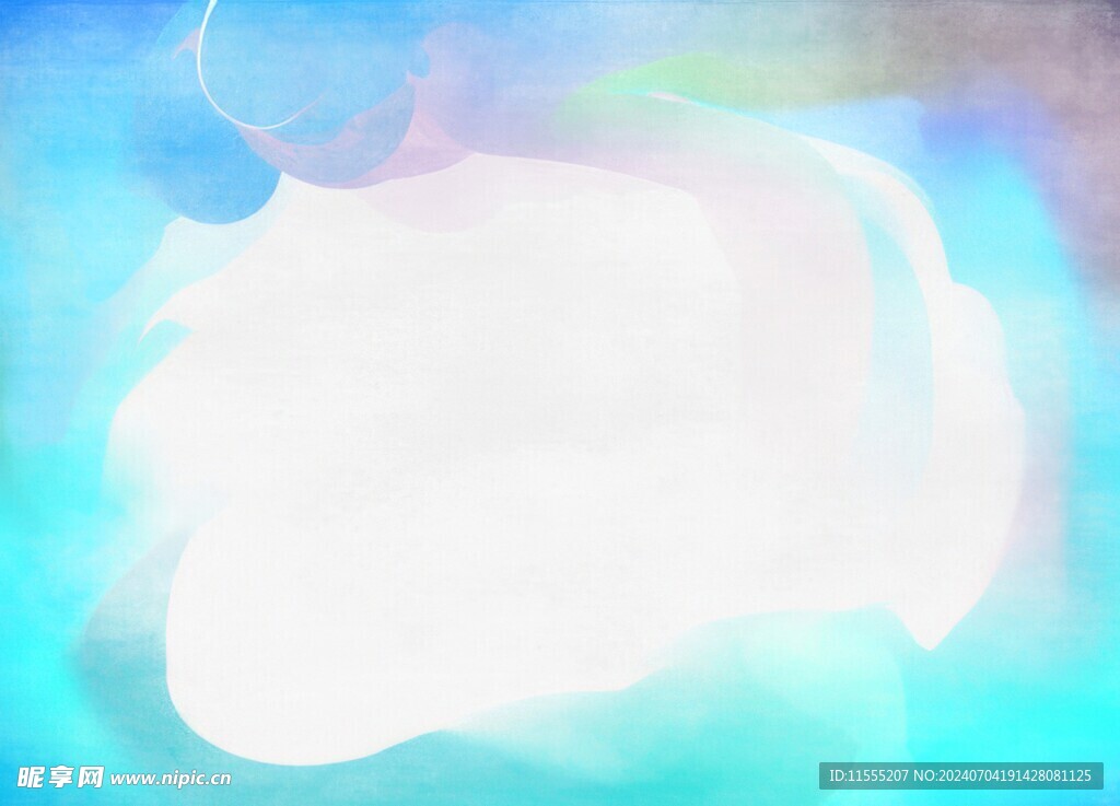 创意水彩抽象艺术画水彩晕染