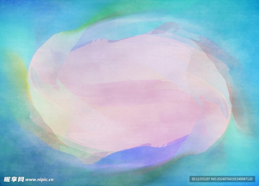 创意水彩抽象艺术画水彩晕染