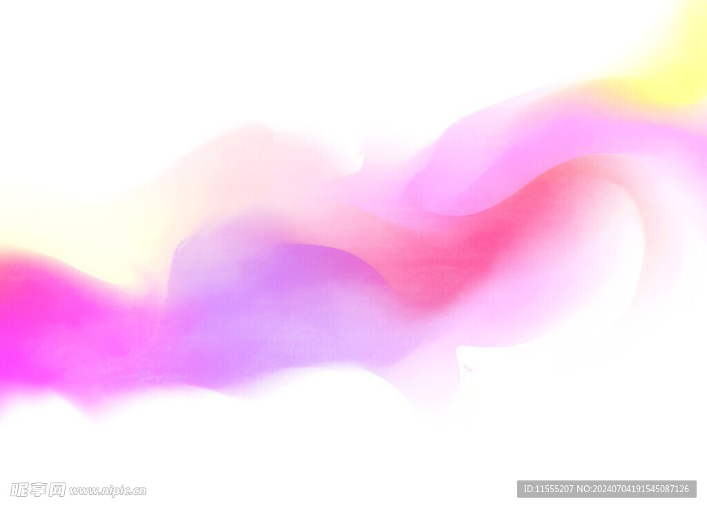创意水彩抽象艺术画水彩晕染