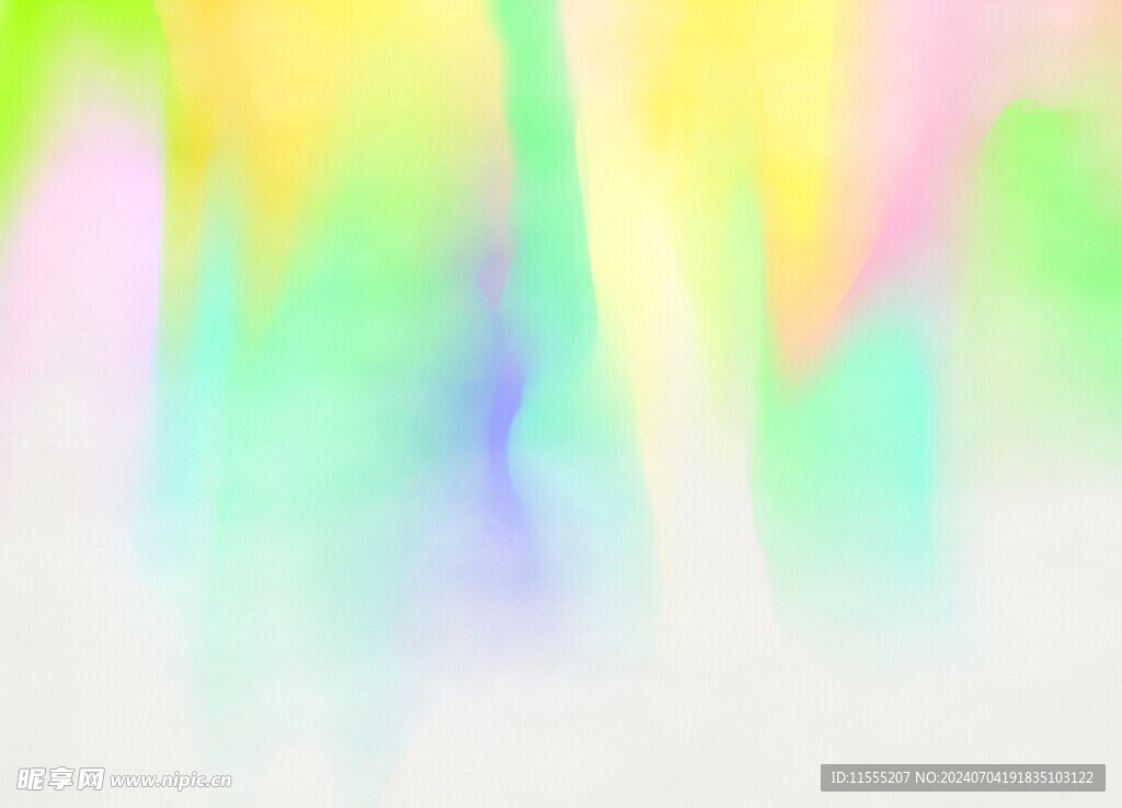 创意水彩抽象艺术画水彩晕染