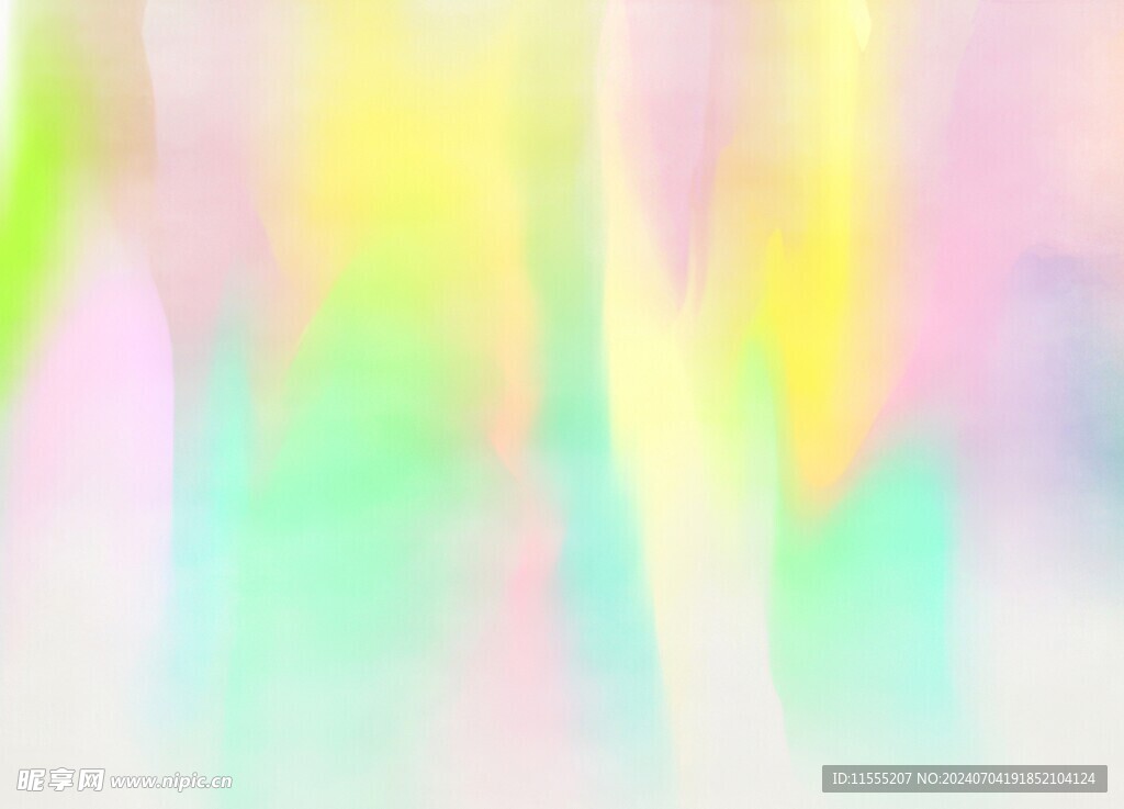 创意水彩抽象艺术画水彩晕染