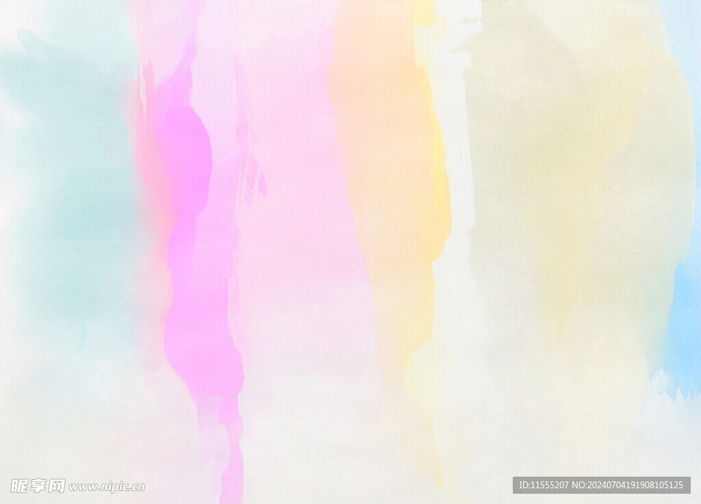 创意水彩抽象艺术画水彩晕染