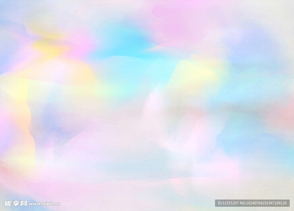 创意水彩抽象艺术画水彩晕染