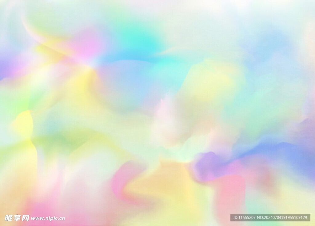 创意水彩抽象艺术画水彩晕染