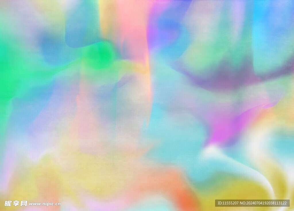 创意水彩抽象艺术画水彩晕染