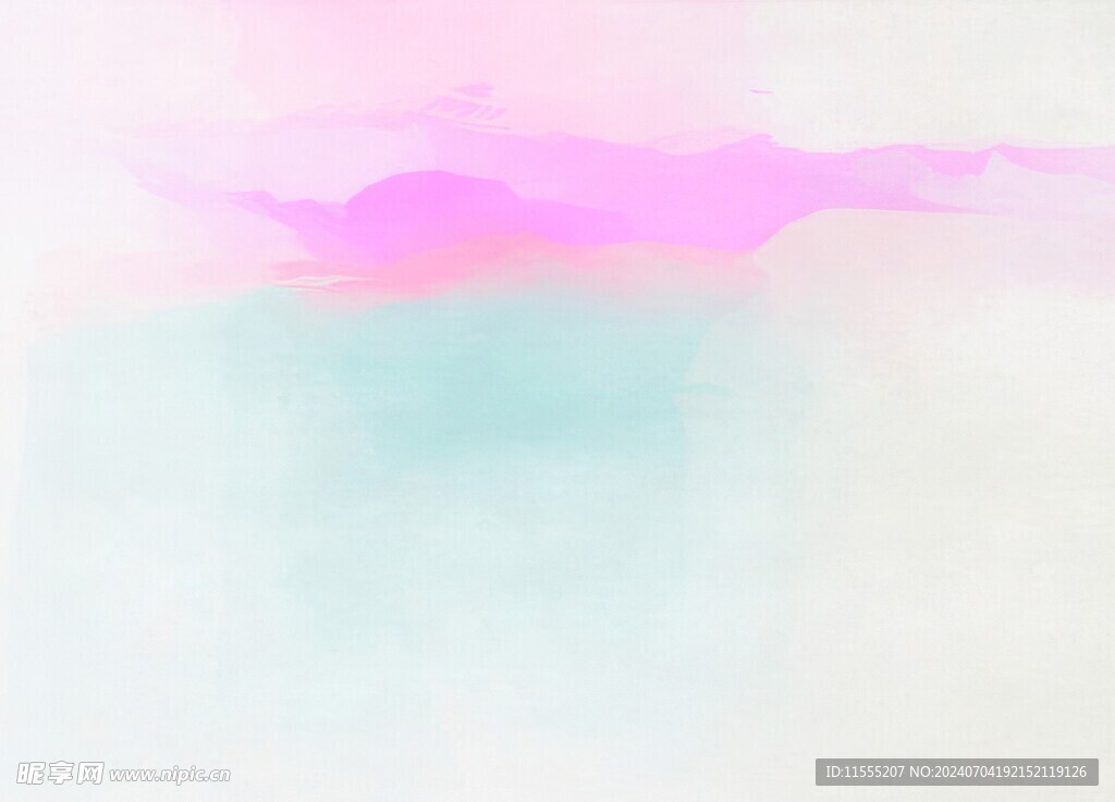 创意水彩抽象艺术画水彩晕染