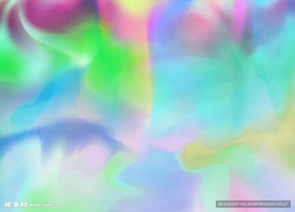 创意水彩抽象艺术画水彩晕染