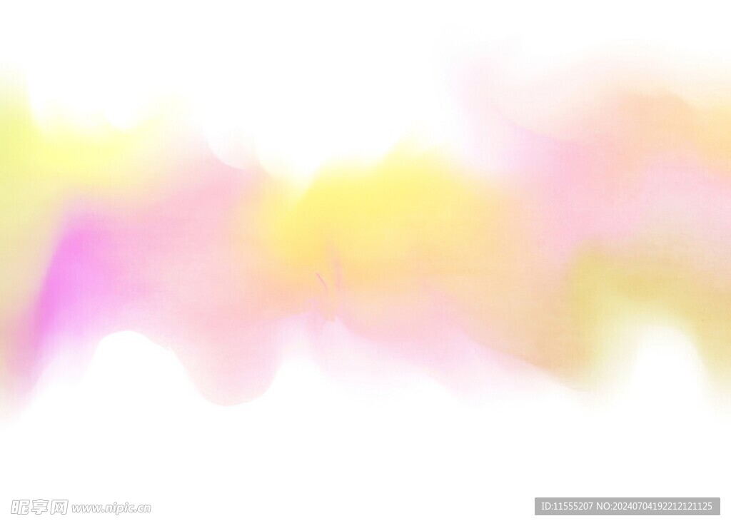 创意水彩抽象艺术画水彩晕染