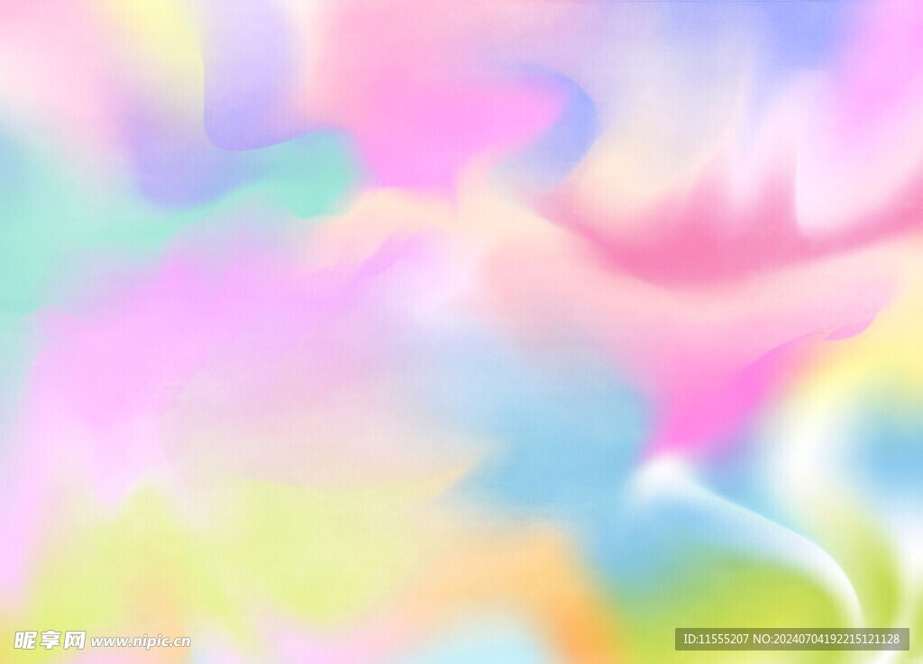 创意水彩抽象艺术画水彩晕染