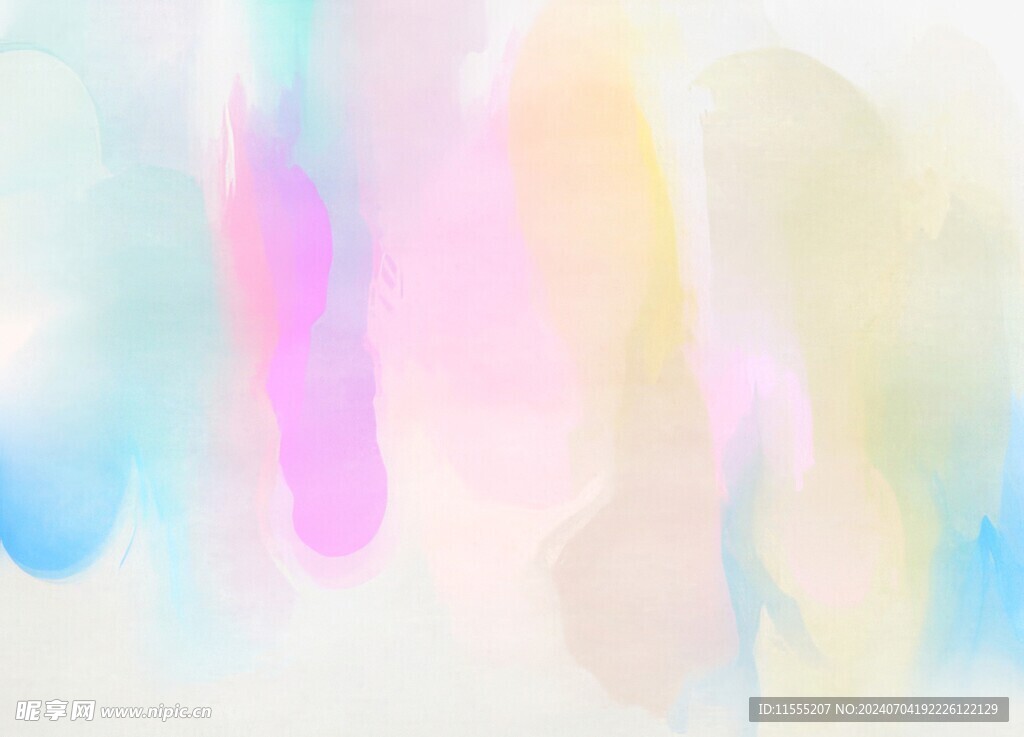 创意水彩抽象艺术画水彩晕染