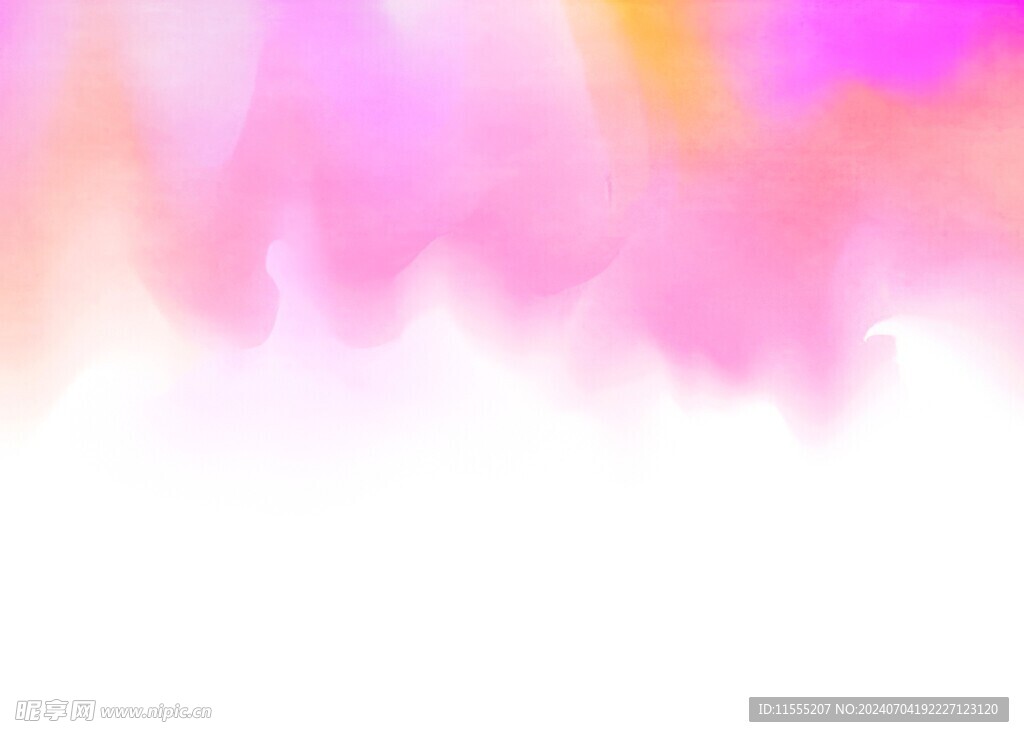 创意水彩抽象艺术画水彩晕染