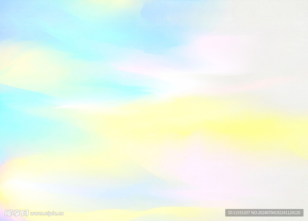 创意水彩抽象艺术画水彩晕染