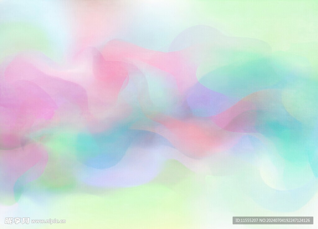 创意水彩抽象艺术画水彩晕染