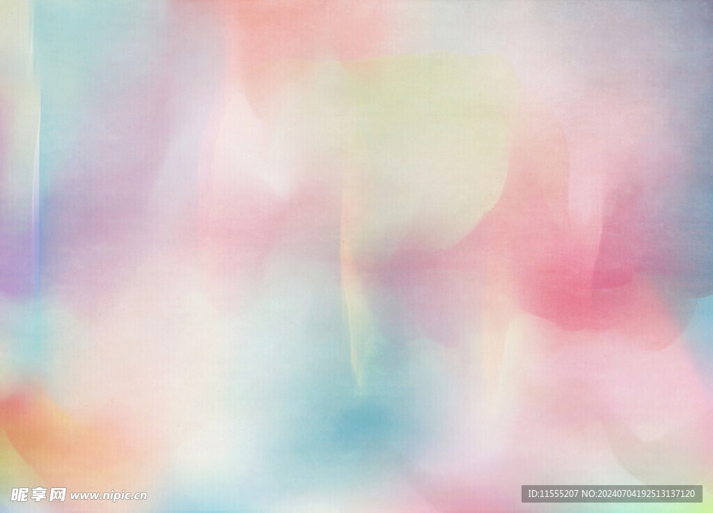 创意水彩抽象艺术画水彩晕染
