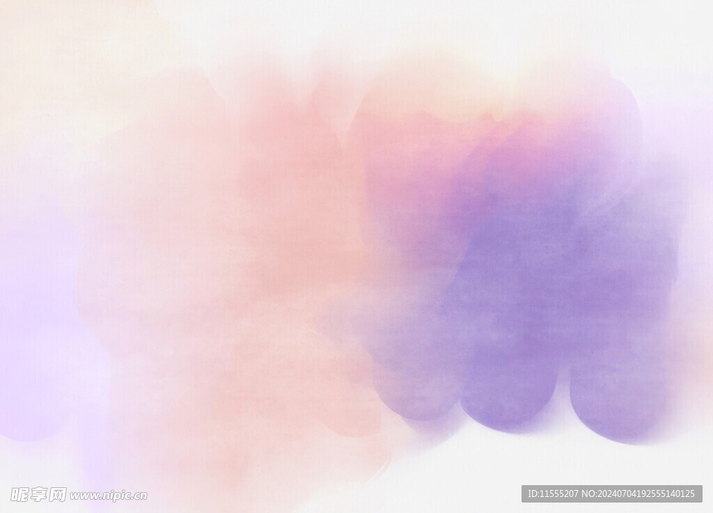 创意水彩抽象艺术画水彩晕染