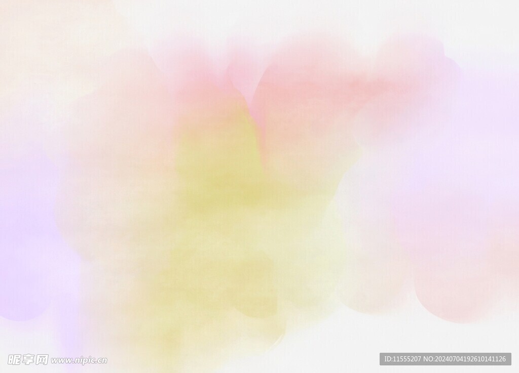 创意水彩抽象艺术画水彩晕染